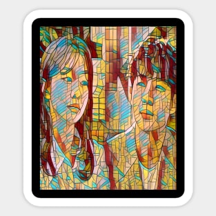 Our Beloved Summer Choi Woo Shik Kim Dami Mosaic Pattern Sticker